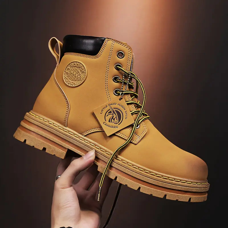 BOTAS DE CUERO DE INVIERNO