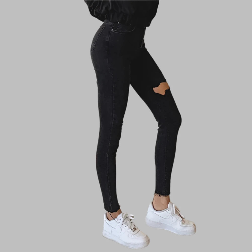 HIGH WAIST SKINNY JEANS