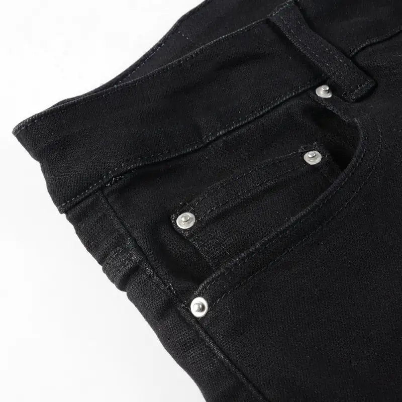 JEANS NEGROS ROTOS