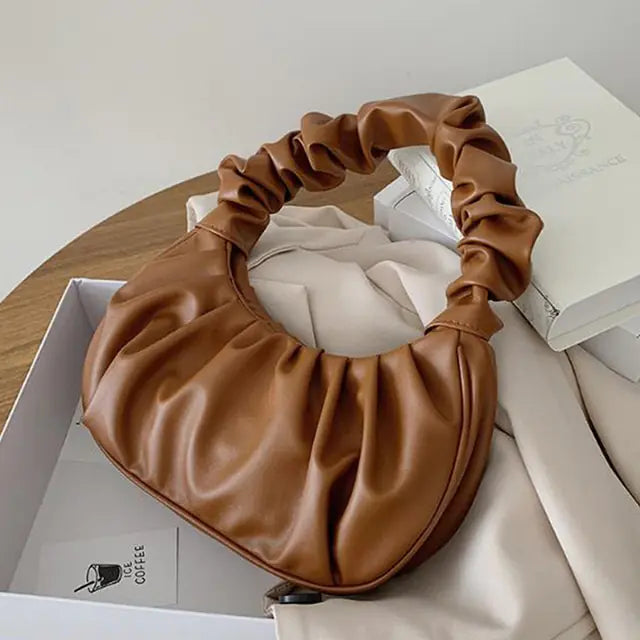 CHIC PLEATED HANDBAGS