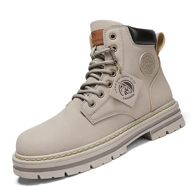 BOTAS DE CUERO DE INVIERNO