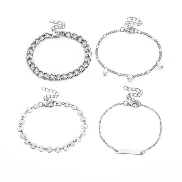 SNAKE CHAIN BRACELETS SETS