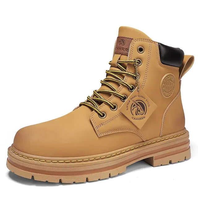 BOTAS DE CUERO DE INVIERNO