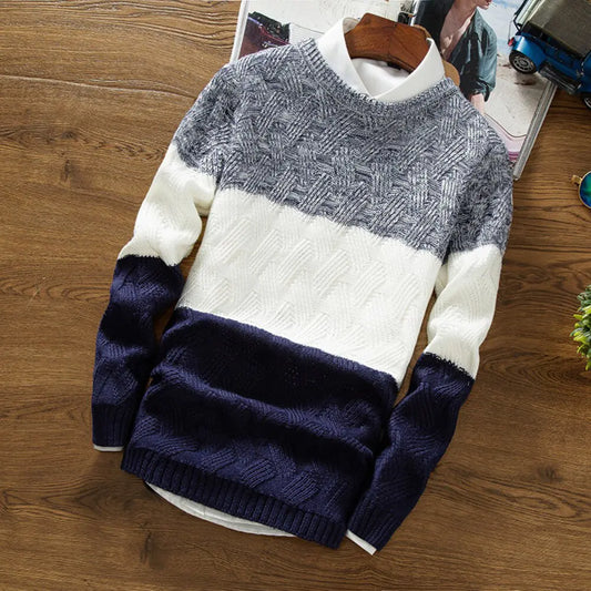 Men's Winter Sweaters I Round Neck & Long Sleeve Warmth